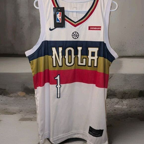 Zion Williamson New Orleans Pelicans City Edition Swingman Jersey Men’s Size 50 - Picture 1 of 9